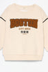 LEFTIES Plush sweatshirt with terry patch and trousers co-ord ZTH Cart